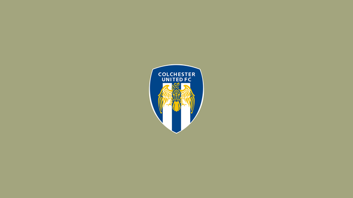 Colchester United FC Soccer Club Logo Emblem