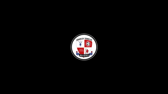 Crawley Town F.C. Red Devils Soccer Logo