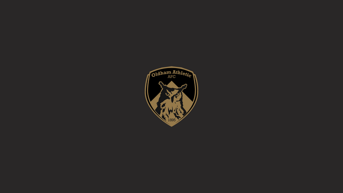 Oldham Athletic A.F.C. Soccer Logo Emblem