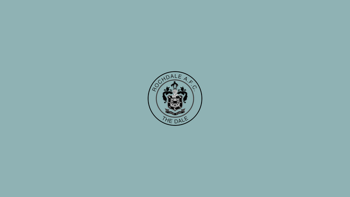 Rochdale A.F.C. Soccer Logo Emblem