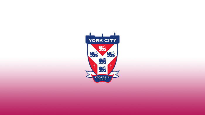 York City F.C. Logo on Gradient Background