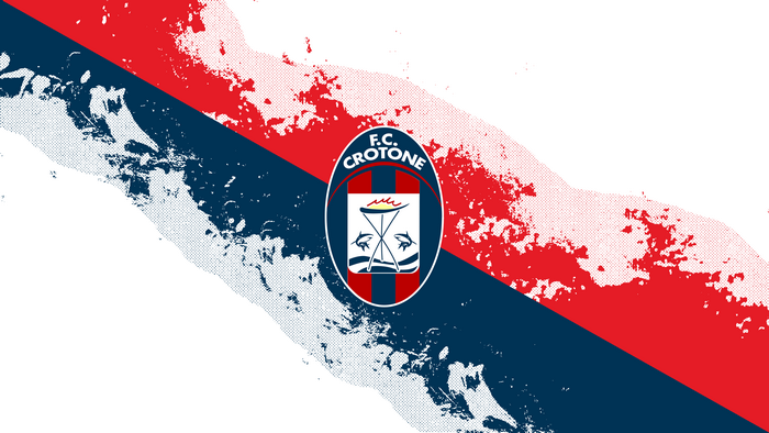 F.C. Crotone Soccer Logo Distressed Art