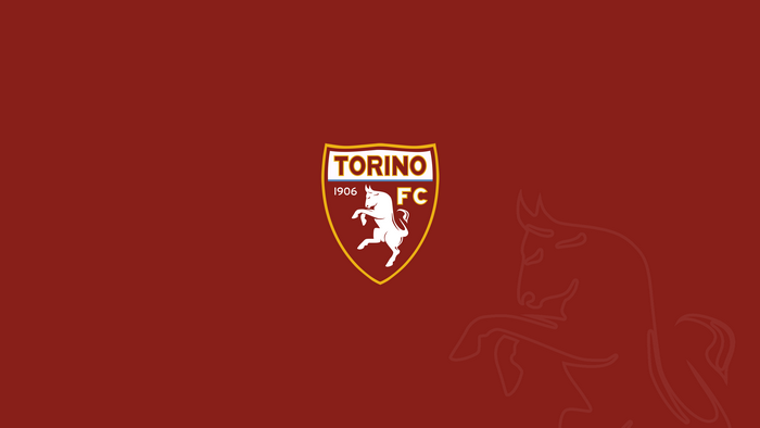 Torino F.C. Emblem on Maroon Background