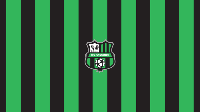 U.S. Sassuolo Calcio Logo with Green Black Stripes
