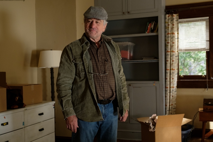 Robert De Niro smiling in The War With Grandpa