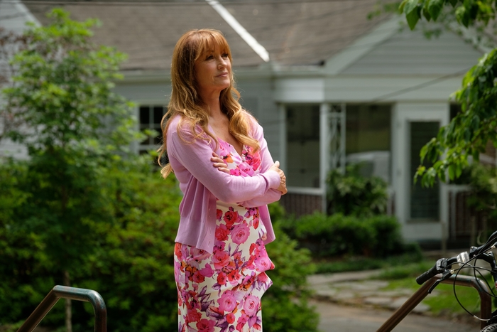 Jane Seymour in The War With Grandpa outdoors