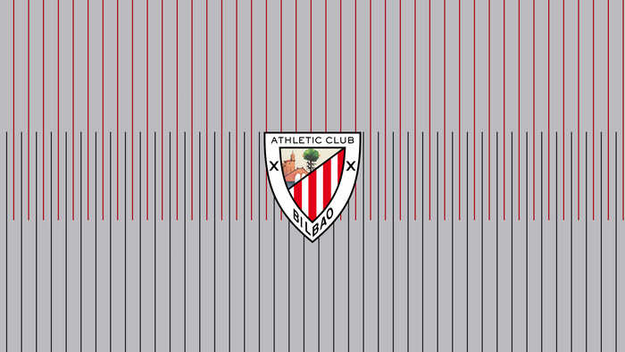 Athletic Bilbao Logo with Vertical Stripes