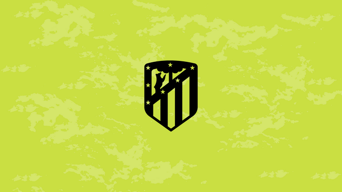 Atlético Madrid Logo Green Textured