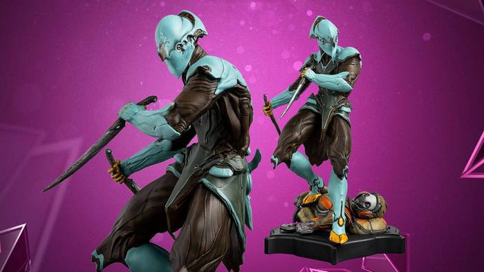 Loki Warframe collectible statues