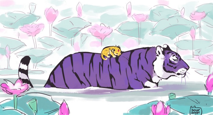 Mo Dao Zu Shi: Jiang Wanyin and Jin Ling in Lotus Pond