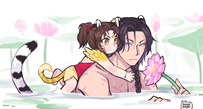 Mo Dao Zu Shi Jiang Wanyin and Jin Ling Art