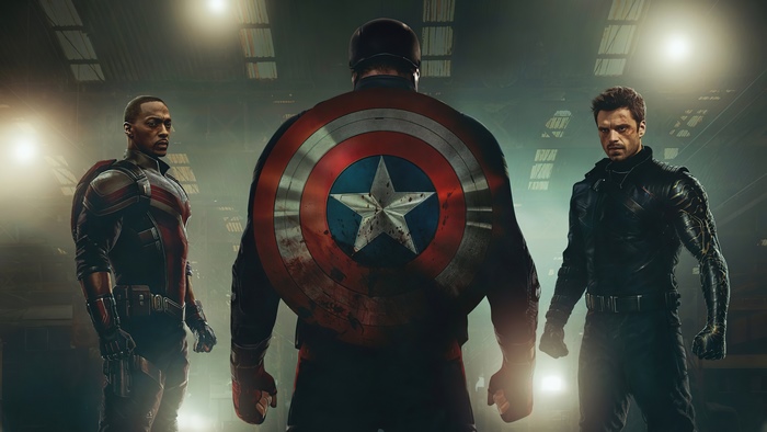 Captain America, Falcon, and Winter Soldier 4K