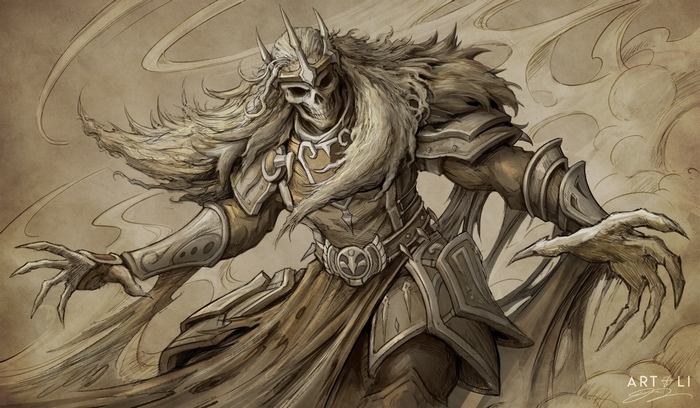 Dark Warrior Skeleton King
