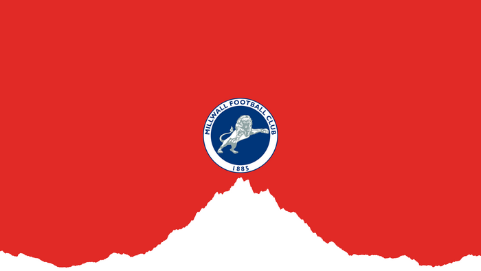 Millwall F.C. Soccer Logo Red and White