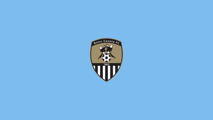 Notts County FC Soccer Club Logo