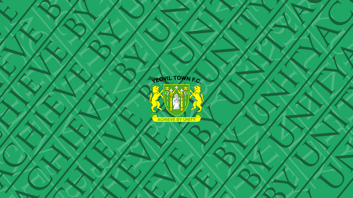 Yeovil Town F.C. Logo on Green Achieve by Unity Pattern