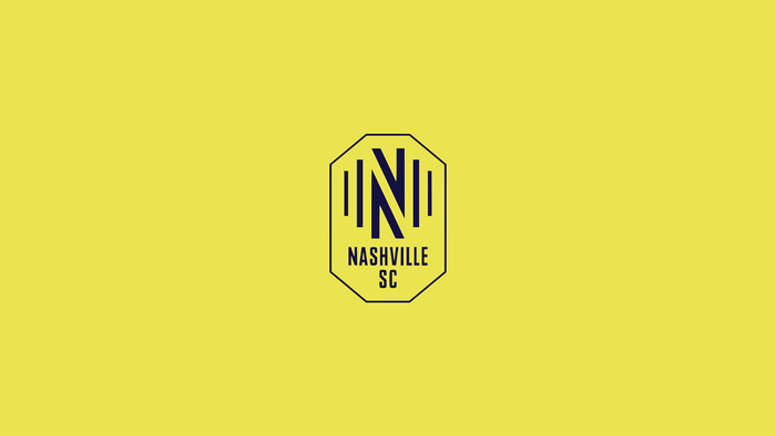 Nashville SC Soccer Logo on Yellow