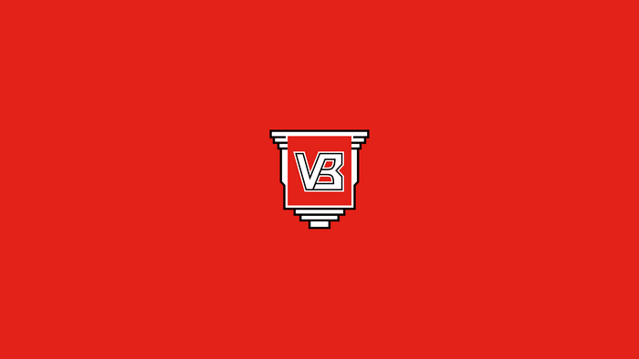 Red Vejle Boldklub Soccer Club Emblem