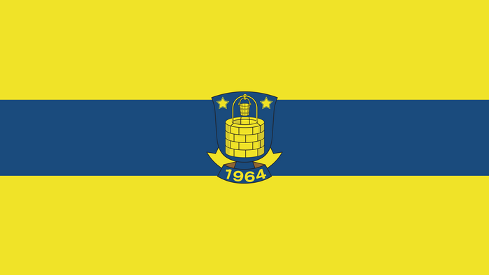 Brøndby IF Soccer Club Flag Emblem 1964