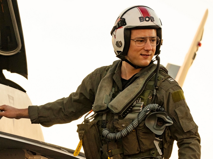 Lewis Pullman as Bob in Top Gun: Maverick