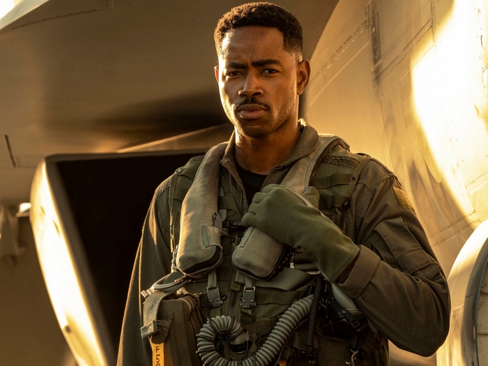Jay Ellis as Hangman in Top Gun: Maverick