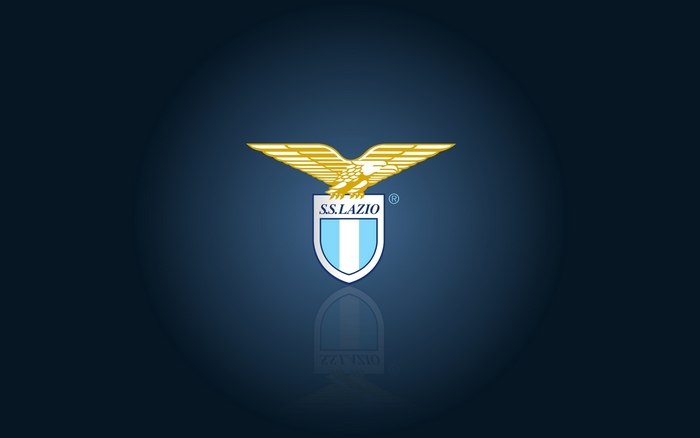 S.S. Lazio logo emblem with golden eagle