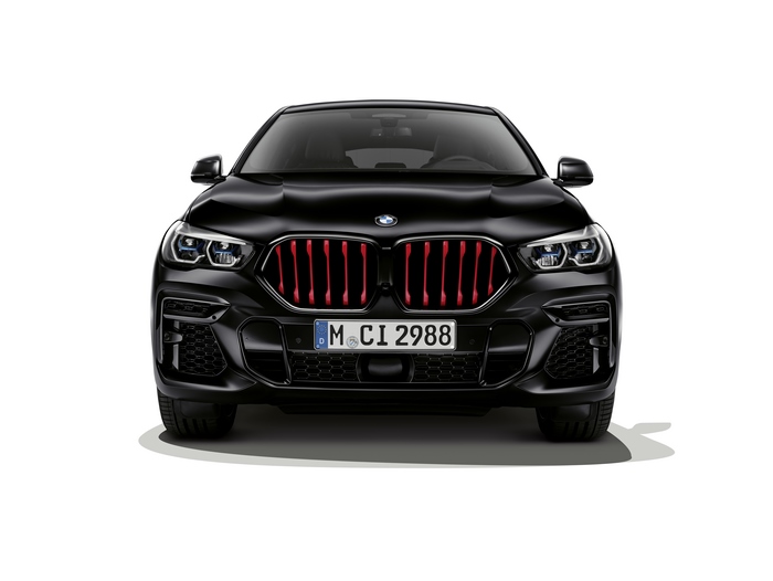 Black BMW X6 M50i "Edition Black Vermilion" Luxury SUV