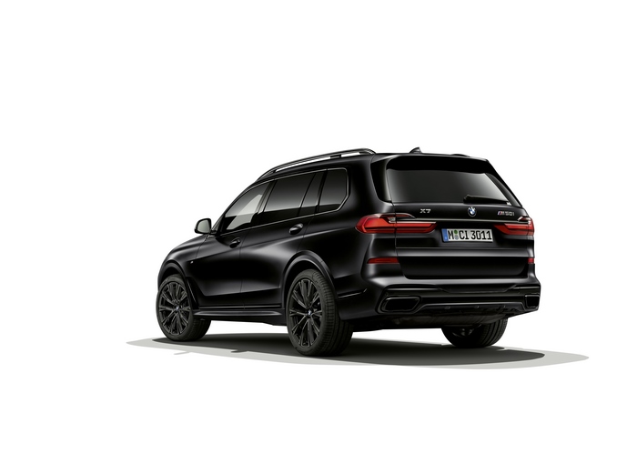Black BMW X7 M50i Frozen Black Edition SUV