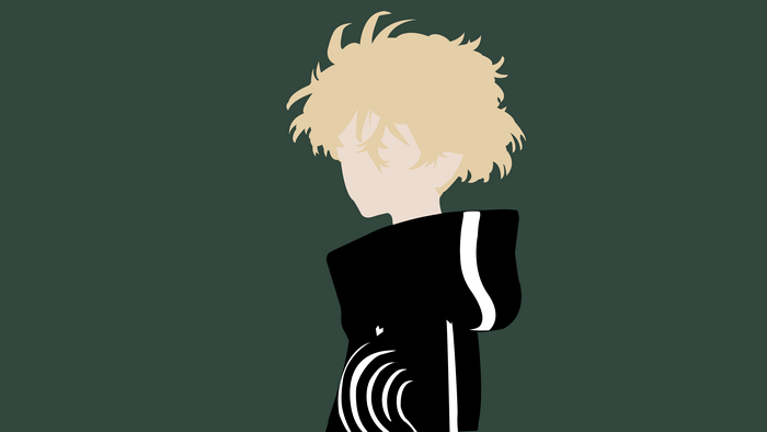 Minimalist Kawaragi Senju anime illustration