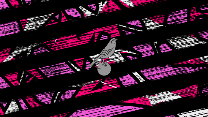Norwich City F.C. logo on abstract pink and black background