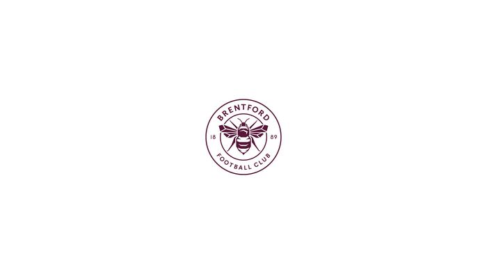 Brentford Football Club emblem with bee logo