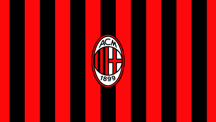 A.C. Milan Classic Red and Black Stripes