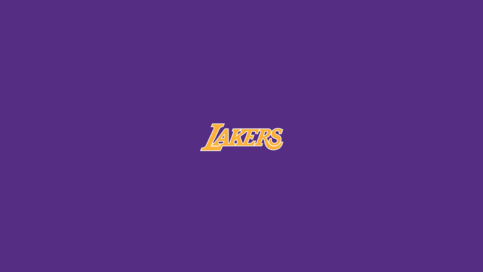 Los Angeles Lakers logo on purple background