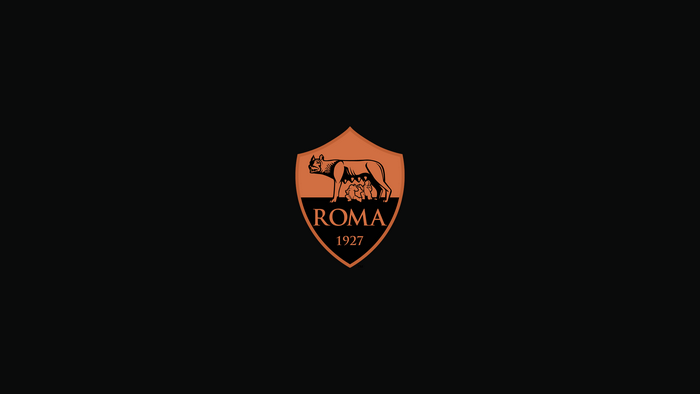 A.S. Roma emblem with wolf and twins
