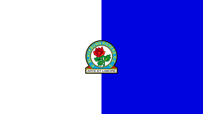 Blackburn Rovers F.C. emblem with rose and motto
