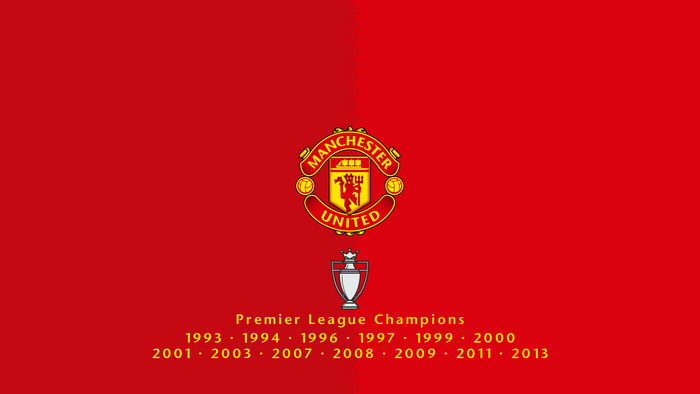 Manchester United Premier League Champions Emblem