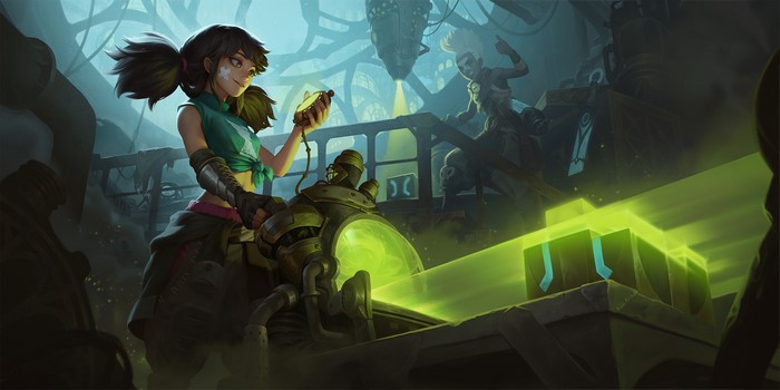 Ekko, the Practical Perfectionist, in his workshop
