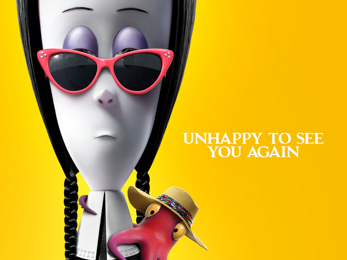 Wednesday Addams Unhappy To See You Again
