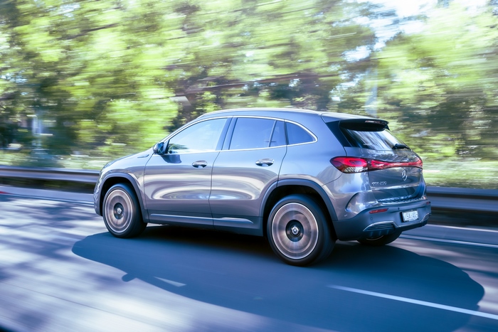 Grey 2021 Mercedes-Benz EQA 250 AMG Line SUV