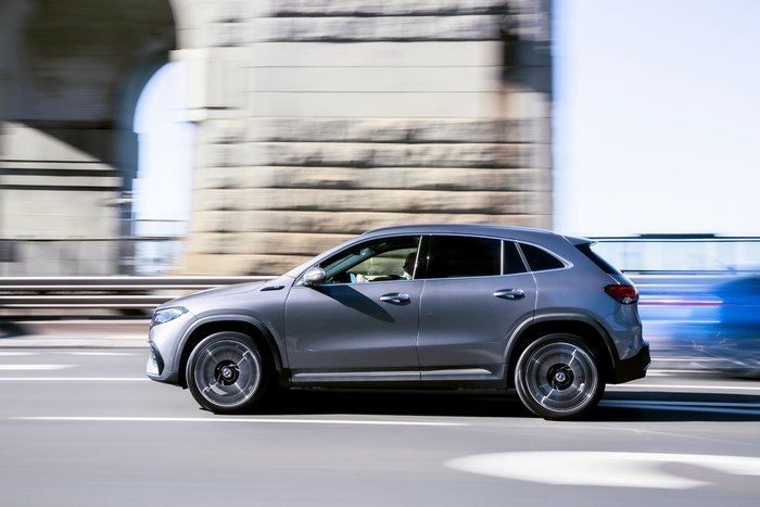 Grey 2021 Mercedes-Benz EQA 250 AMG Line SUV