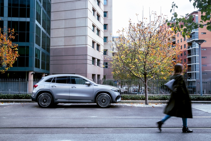 Grey 2021 Mercedes-Benz EQA 250 AMG Line SUV