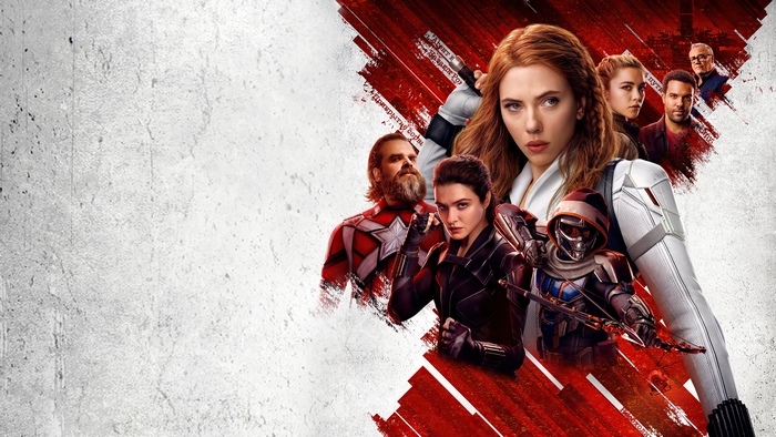 Black Widow Movie Poster with Scarlett Johansson