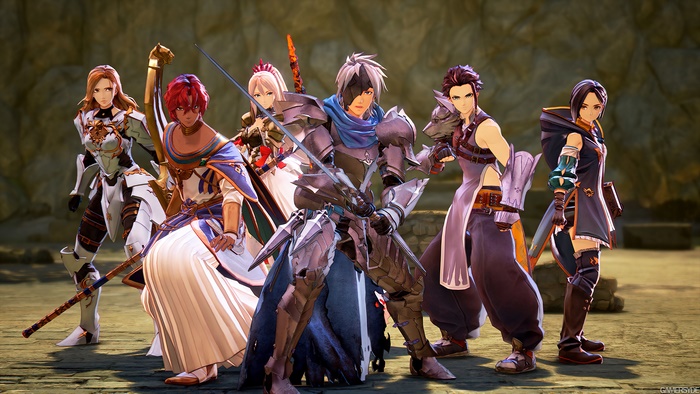 Tales of Arise characters in 4K