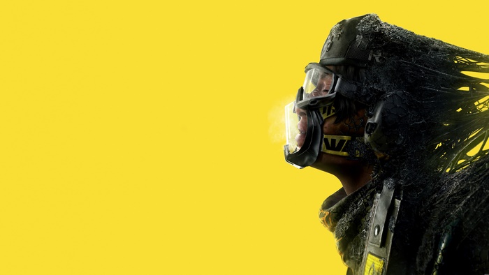 Rainbow Six Extraction character with gas mask 4K
