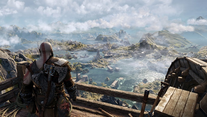 Kratos from God of War Ragnarok 4K