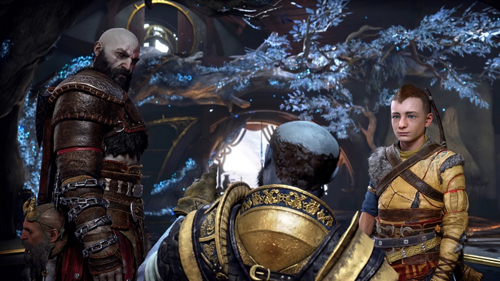 Kratos and Atreus from God of War Ragnarok
