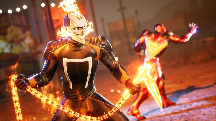 Ghost Rider from Marvel's Midnight Suns 4K