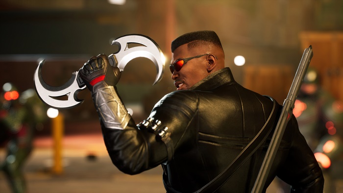 Blade from Marvel's Midnight Suns 4K