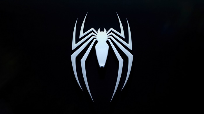 Marvel's Spider-Man 2 Black Logo 4K