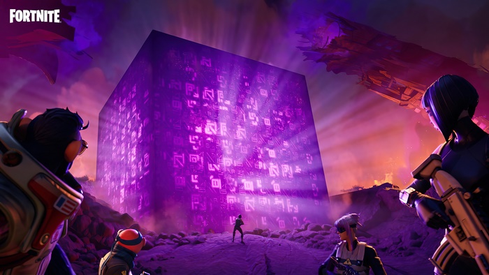 Fortnite Chapter 2 Season 8 Cube Scene
